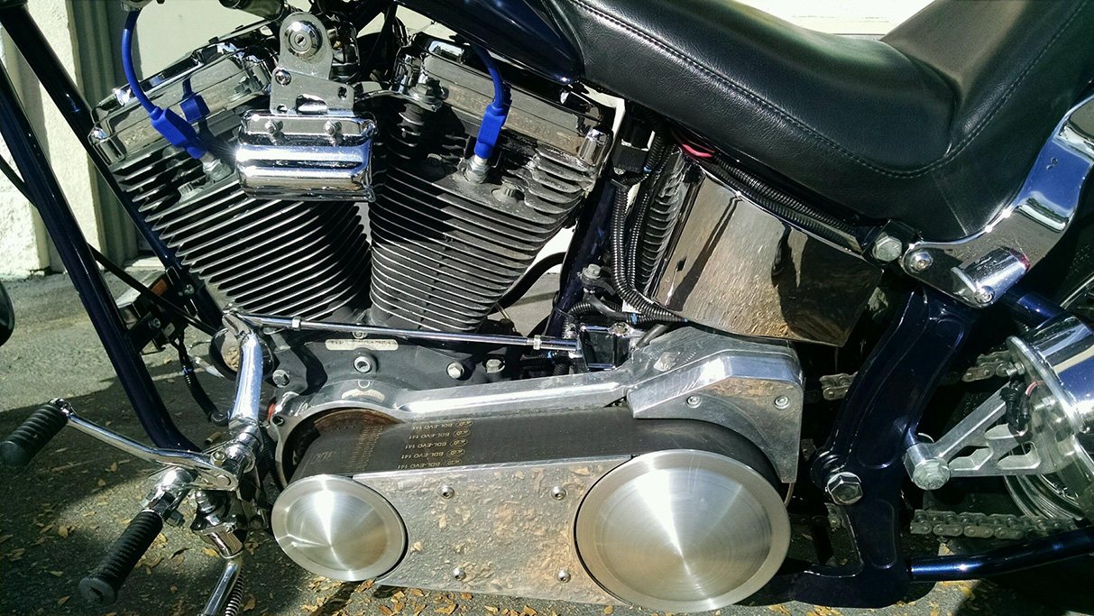 Chopper motorcycle